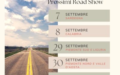 Ripartono i Road Show in presenza