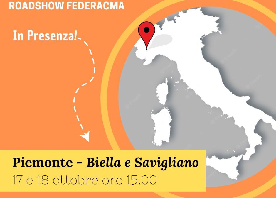 Road show in Piemonte