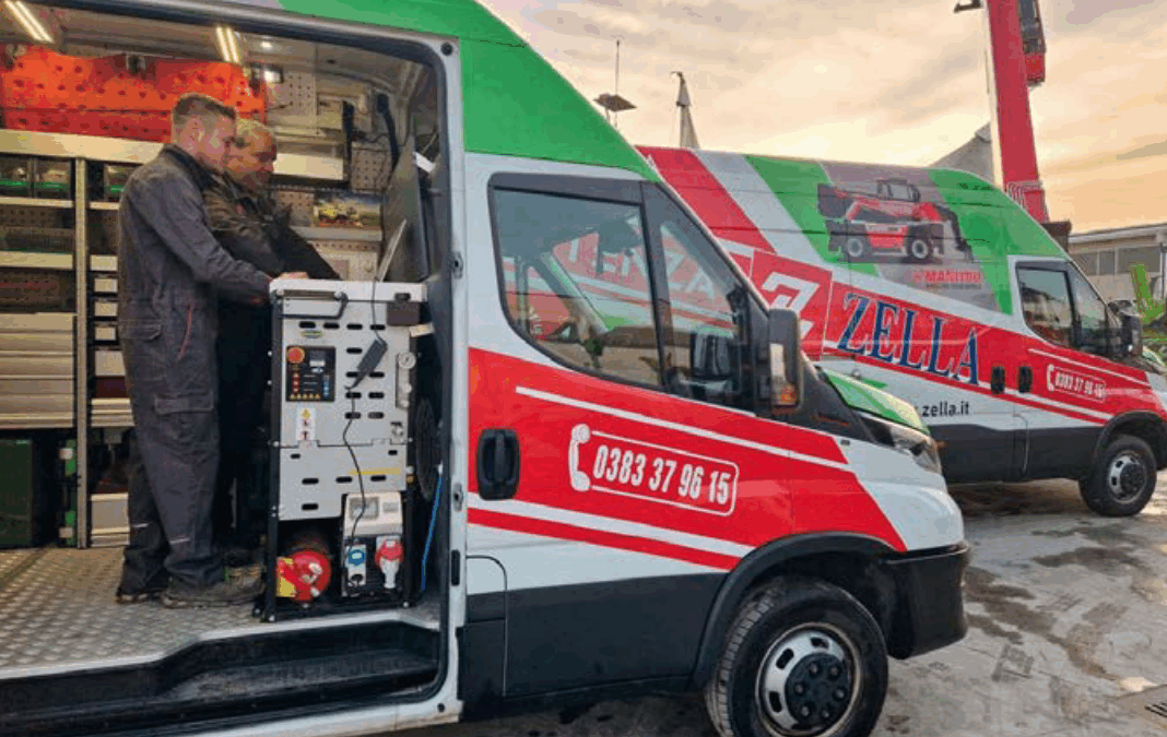 Autonomia, compattezza e leggerezza per l’assistenza in campo con i carri officina allestiti da Fep