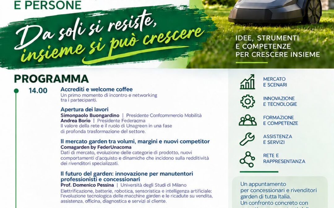 IL FUTURO DEL GARDEN Tecnologia, mercato e persone 28 SETTEMBRE | MILANO